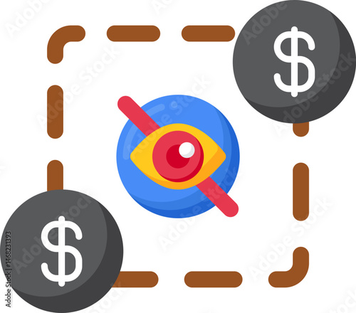 auction illustration on a white background     
