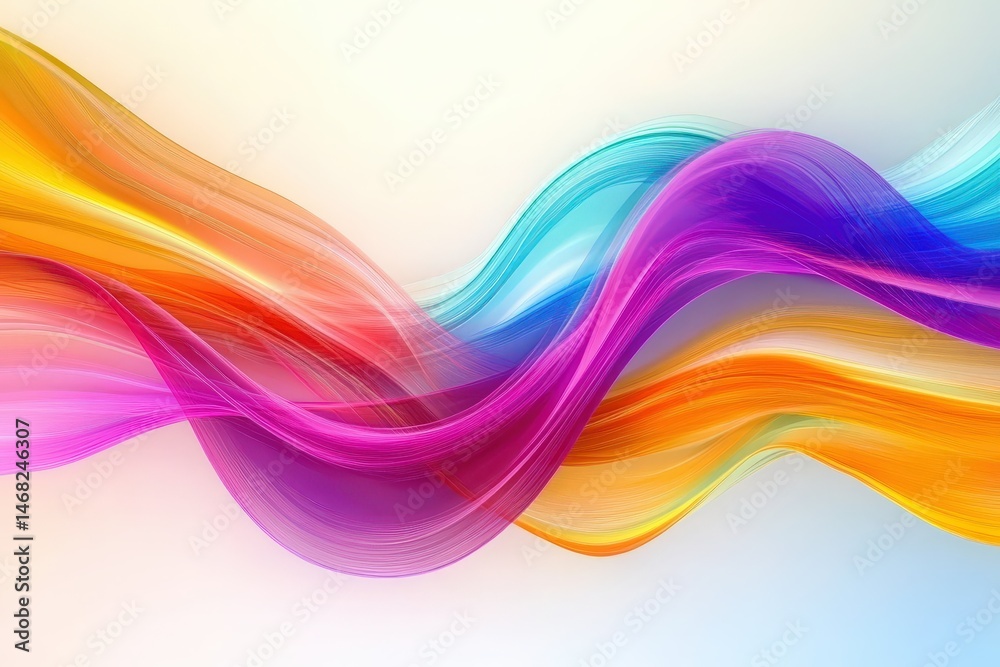 Abstract colorful wave design with vibrant hues. Abstract colorful wave design with vibrant hues.