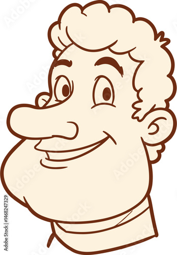 happy smiling man