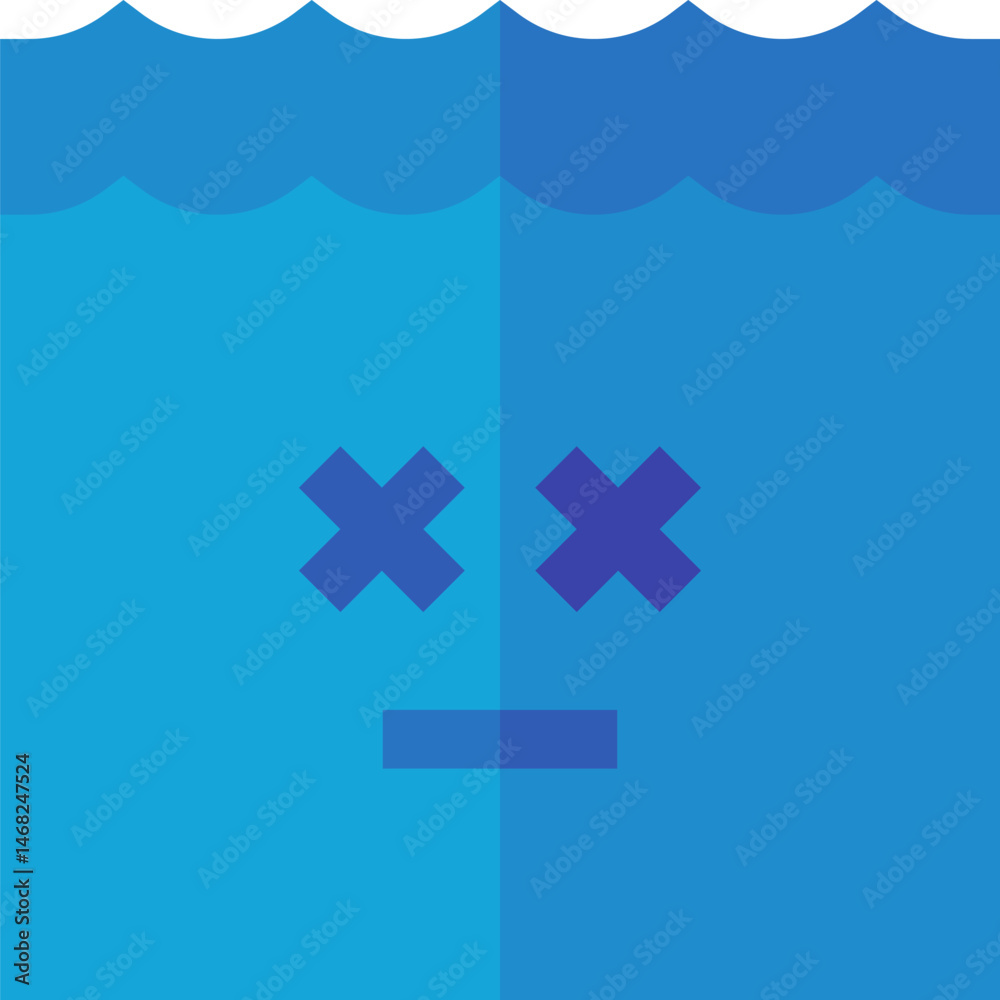 Obraz premium ocean illustration on a white background