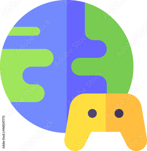 online game illustration on a white background    