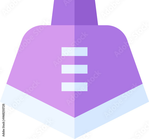 poncho illustration on a white background     