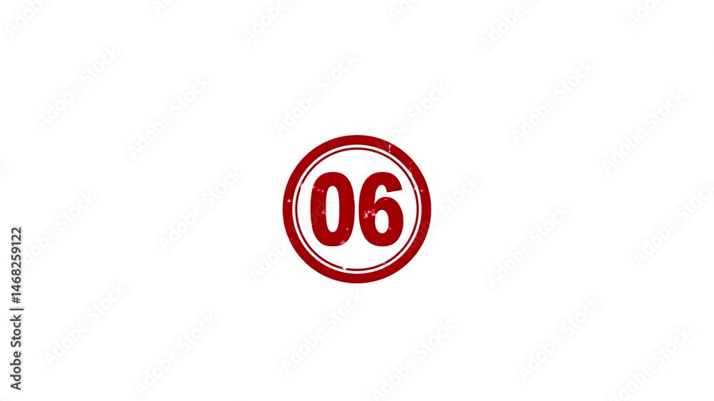Animated number 