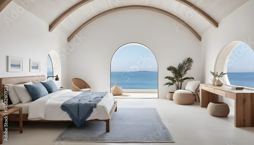Serene Ocean View Bedroom