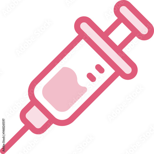 vaccination illustration on a white background     