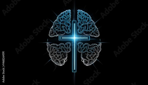 Brain and Cross Faith, Mind, and Spirituality