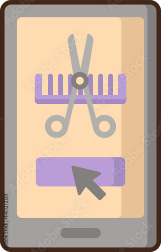 online booking (3) illustration on a white background     