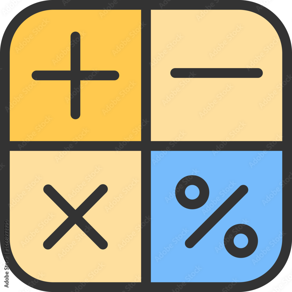 Obraz premium percentage illustration on a white background 