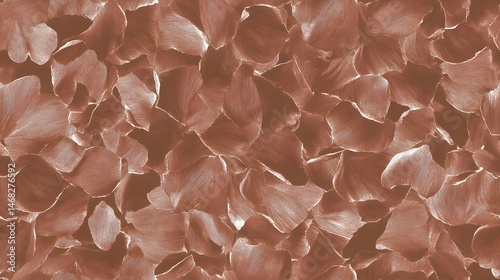 Abstract, textured pattern of burnt umber tones.