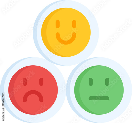rating illustration on a white background     