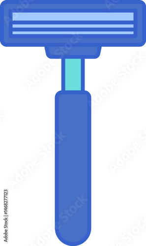 razor (3) illustration on a white background     