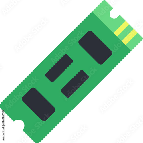 ssd illustration on a white background     