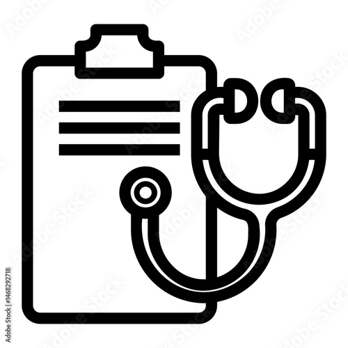 check up Line Icon