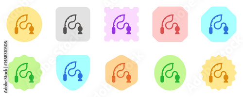 Editable fishing vector icon. Part of a big icon set family. Perfect for web and app interfaces, presentations, infographics, etc