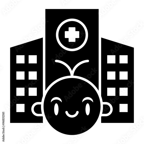 hospital Solid icon