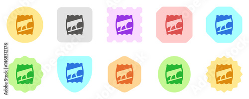 Editable potato chips bag vector icon. Part of a big icon set family. Perfect for web and app interfaces, presentations, infographics, etc