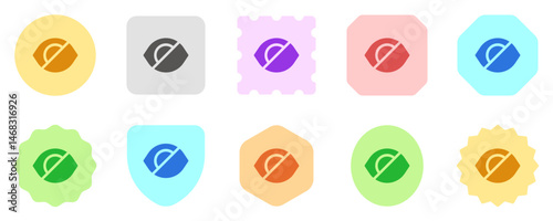 Editable visual impairment vector icon. Part of a big icon set family. Perfect for web and app interfaces, presentations, infographics, etc
