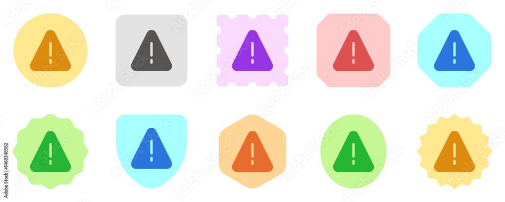Editable vector alert warning danger triangle icon. Part of a big icon set family. Perfect for web and app interfaces, presentations, infographics, etc Editable vector alert warning danger triangle icon. Part of a big icon set family. Perfect for web and app interfaces, presentations, infographics, etc