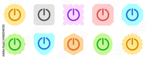 Editable vector power switch icon. Part of a big icon set family. Perfect for web and app interfaces, presentations, infographics, etc