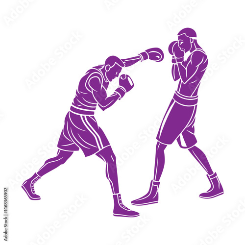 vector illustration of a man and woman