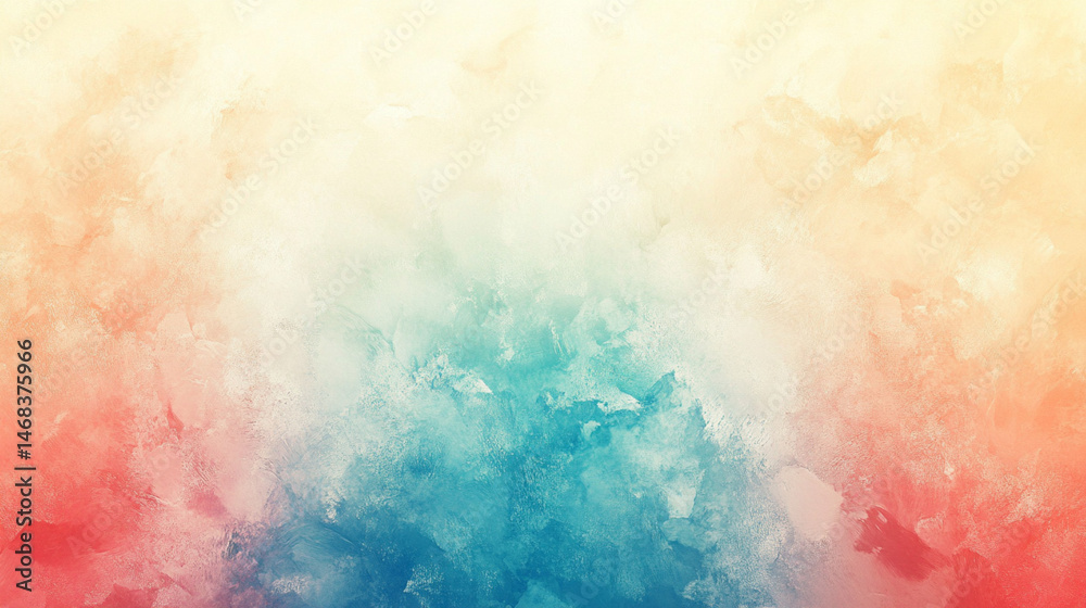 Fototapeta premium Abstract bright gradient background image in soft and colorful style, Generative AI