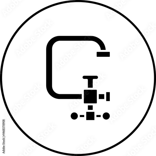C Clamp Icon