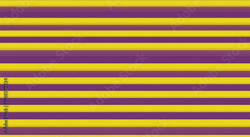 Vibrant Yellow Purple Stripe Pattern Flat Design Seamless Glossy Finish