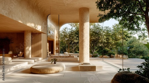 Modern, light-filled, minimalist space