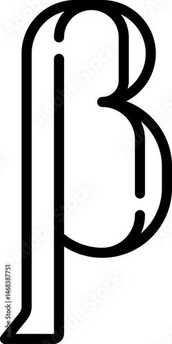 beta illustration on a white background     