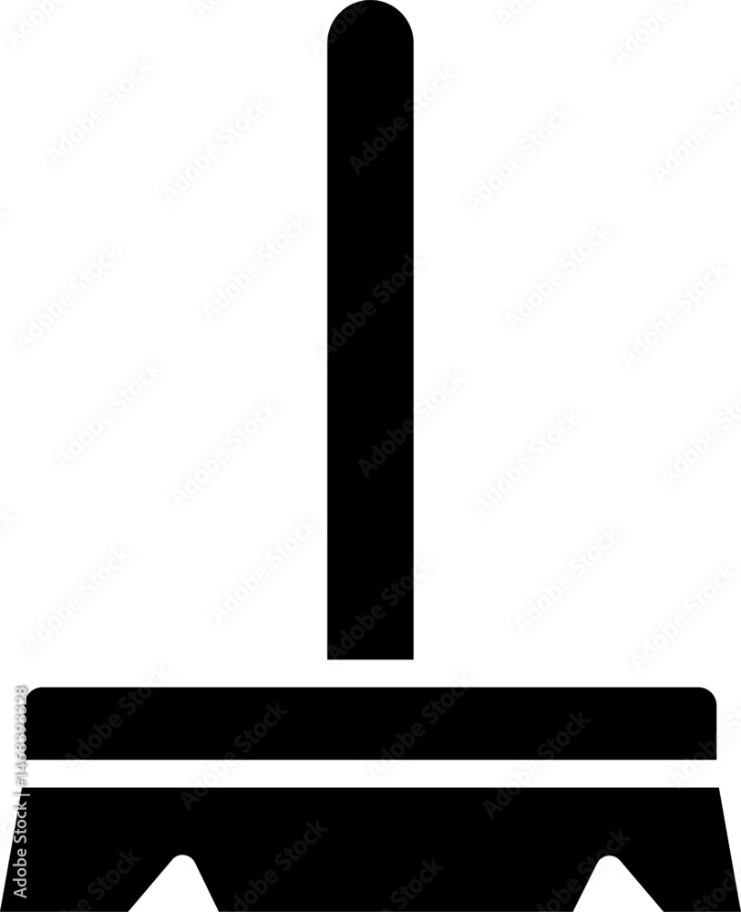 cleaning brush illustration on a white background     