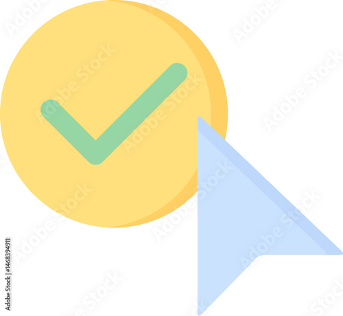 consent illustration on a white background     