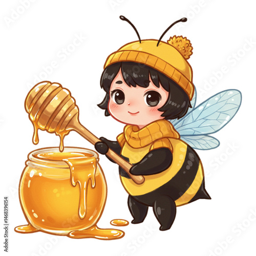 honey bee cartoon
