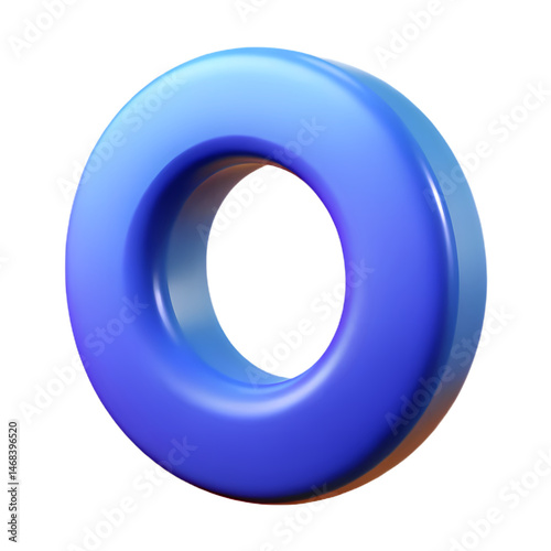 A 3D blue number zero icon shows an empty round shape as a metal design element