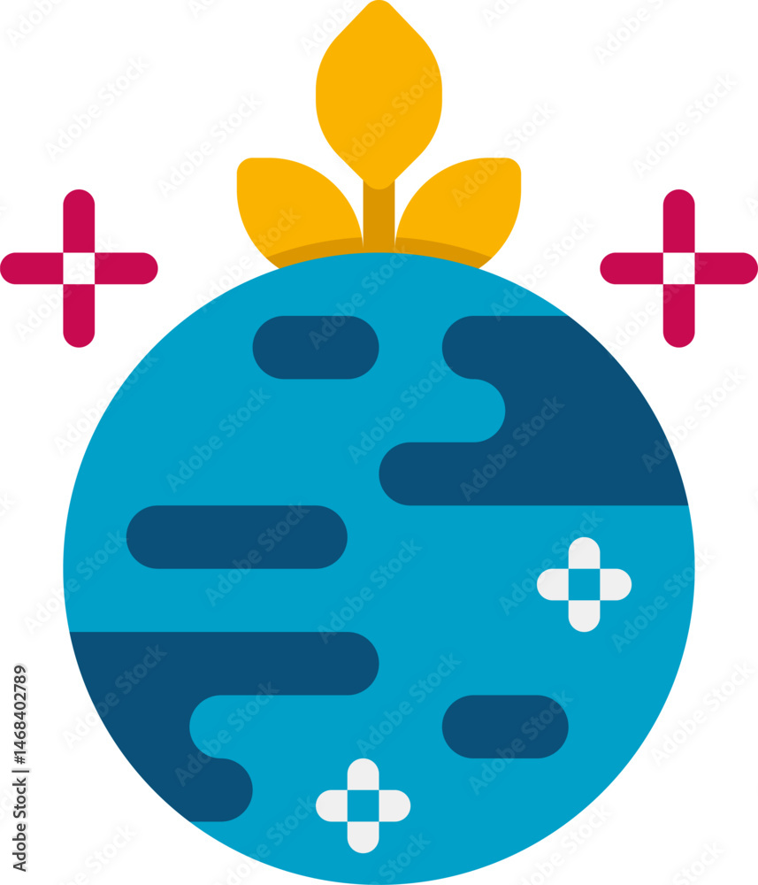 Obraz premium environment illustration on a white background