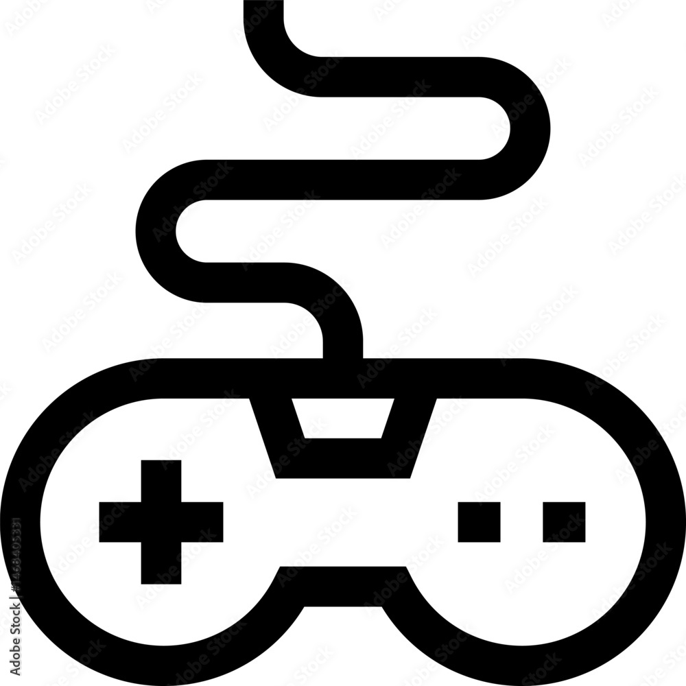 Obraz premium gamepad (2) illustration on a white background