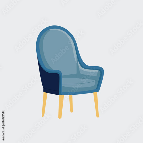 unique chair illustration
