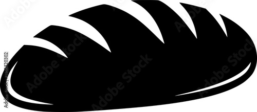 A hand drawn style icon of a fresh bread