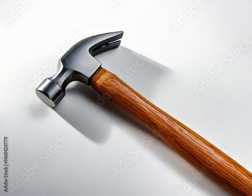  Hammer at white background