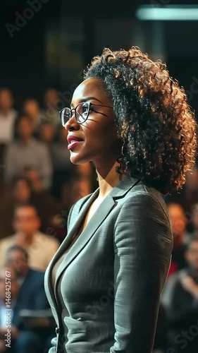 Confident Speaker Engaging Audience at Conference Event (2)