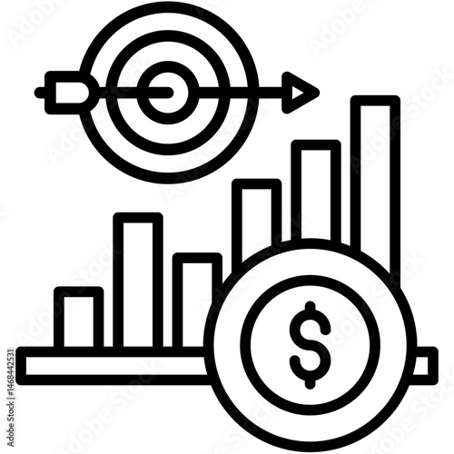 Sales Target Icon