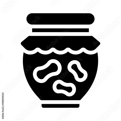 jelly beans glyph icon