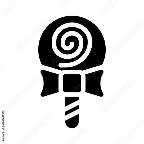 sour candy glyph icon