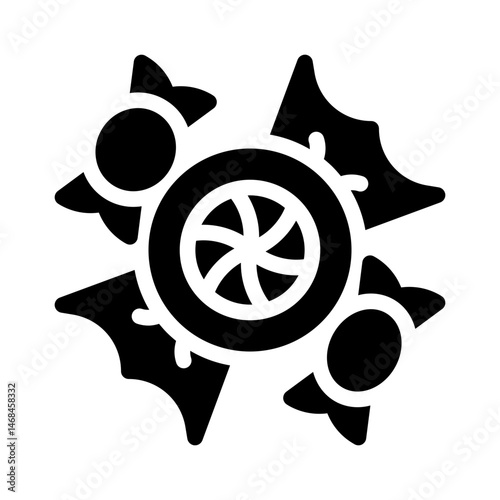 toffee glyph icon