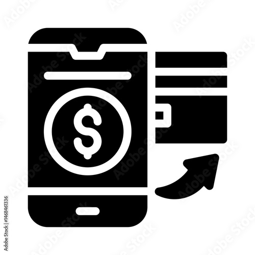 mobile glyph icon