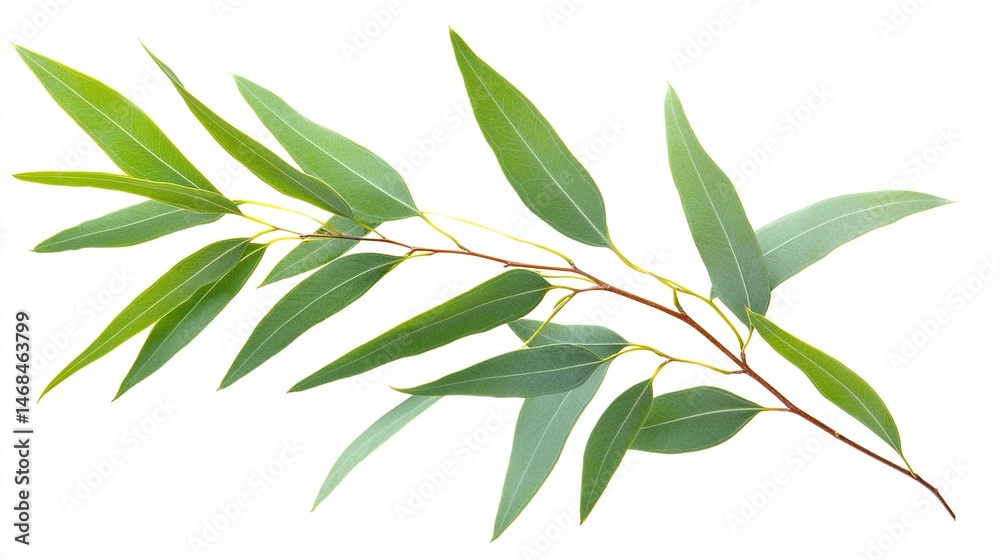Fototapeta premium Fresh eucalyptus branch