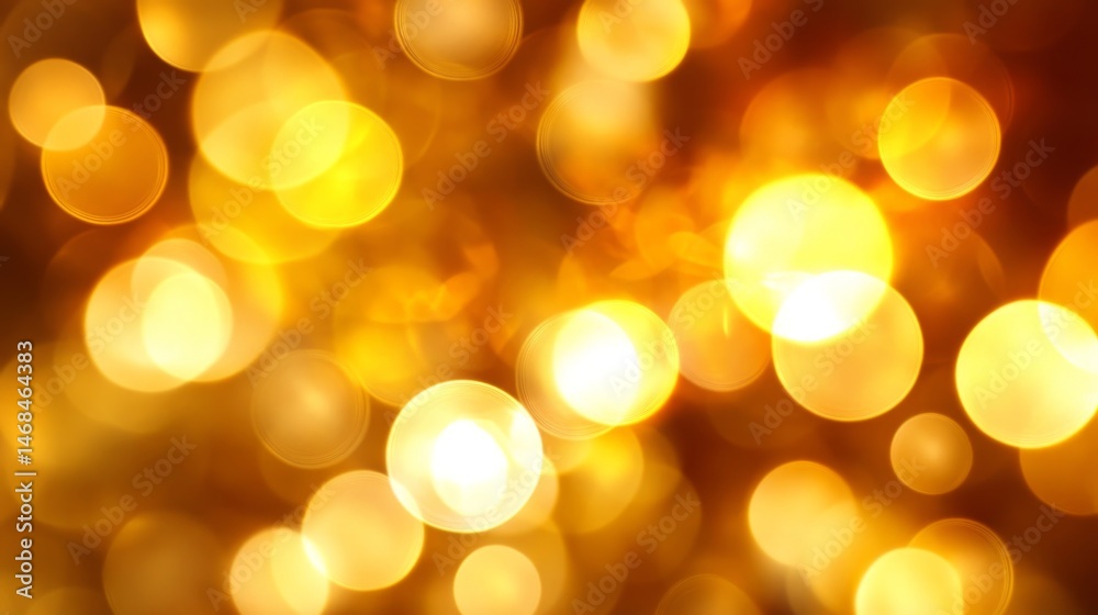 Fototapeta premium Golden Bokeh Background