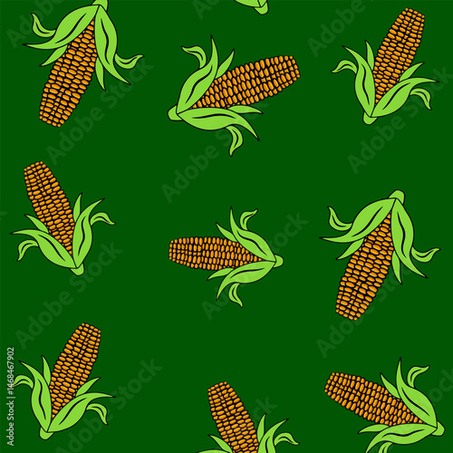 Abstract corn background suitable for home decore and wallpaper purpose

