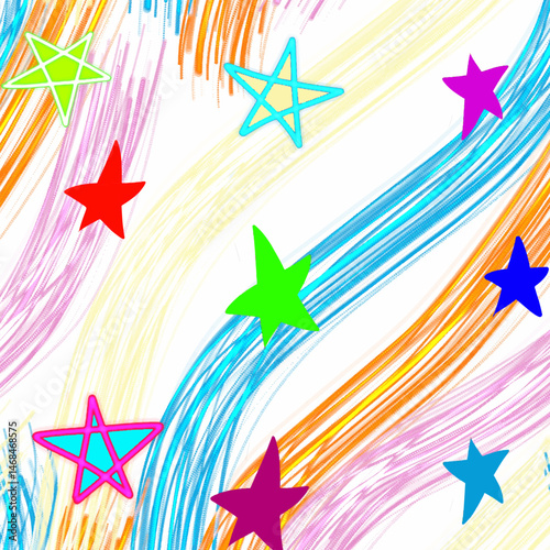 Abstract star background suitable for home decore and wallpaper purpose