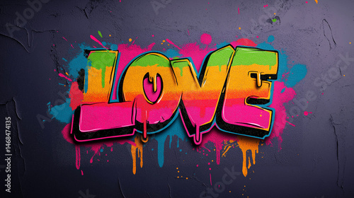 graffiti on wall