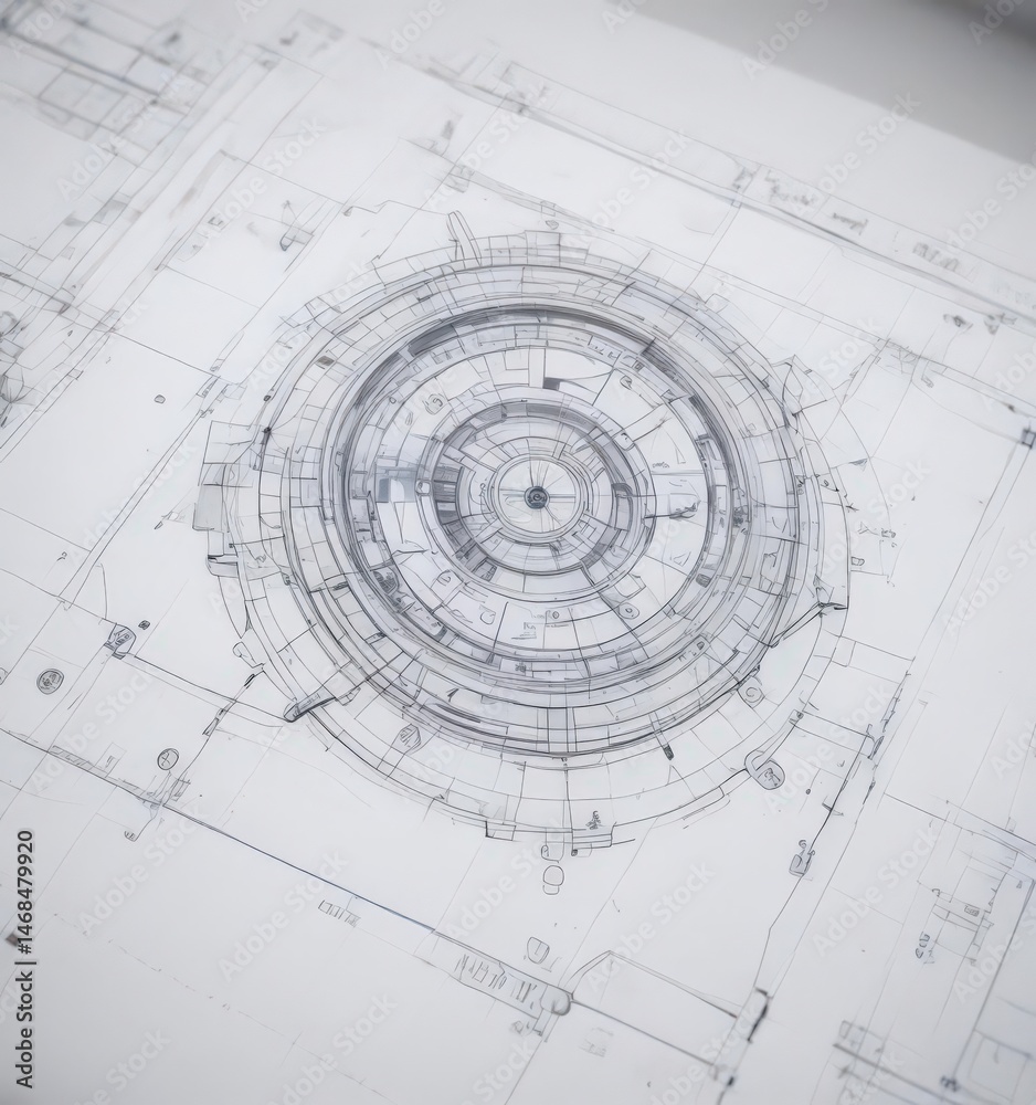Technical drawing blueprint photo effect, white background, engineering, background Technical drawing blueprint photo effect, white background, engineering, background
